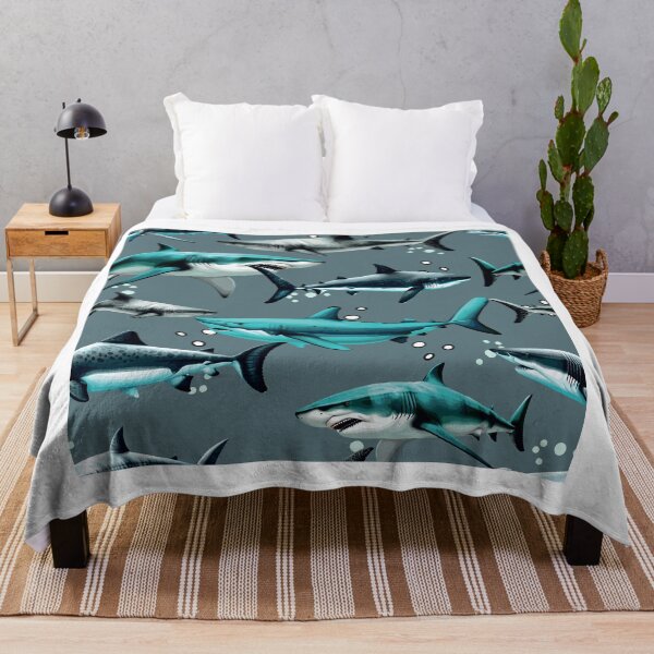 Item preview, Blue shark. Killer shark. designed and sold by Anastasiia Yurevych.