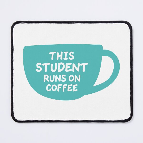 Item preview, This Student Runs On Coffee designed and sold by ScienceCorner.