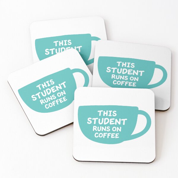 Item preview, This Student Runs On Coffee designed and sold by ScienceCorner.