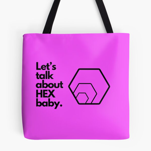 Item preview, Let's talk about $HEX designed and sold by Cryptoquack.