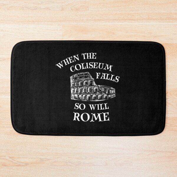 Item preview, When The Coliseum Falls, So Will Rome - Roman Empire, History, Political Quotes and Jokes designed and sold by ethanzakicab.