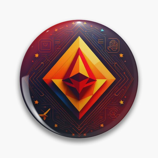 Item preview, Etereum ( ETH ) Naranja designed and sold by Maxmoud93.
