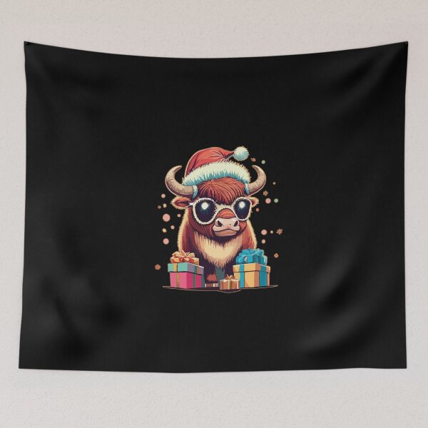 Item preview, Stylish Bison Christmas Celebration designed and sold by conanjett.