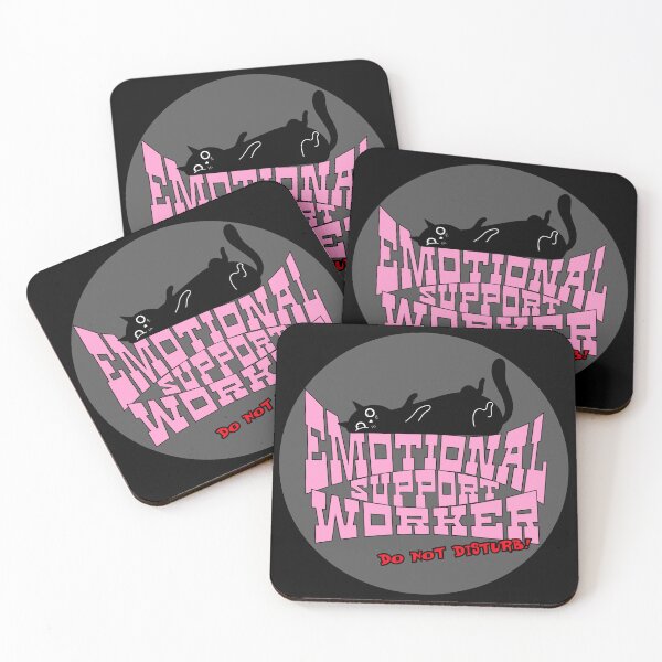 Item preview, Emotional support worker - do not disturb designed and sold by TalkingHerds.