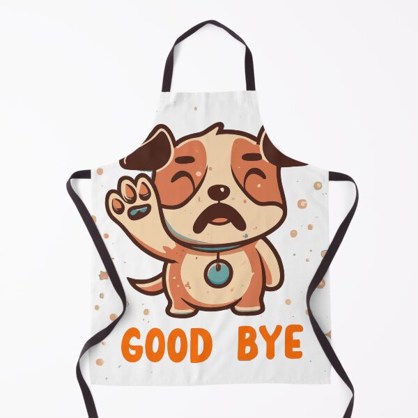 Item preview, Dog waving goodbye designed and sold by CyberWindow.