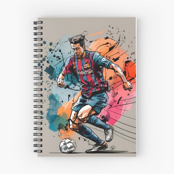 Item preview, Robert Lewandowski watercolor drawing designed and sold by Chop-nu.