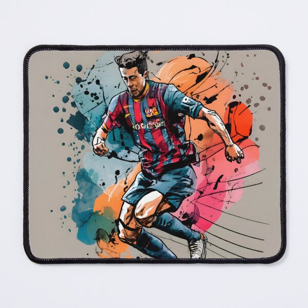 Item preview, Robert Lewandowski watercolor drawing designed and sold by Chop-nu.