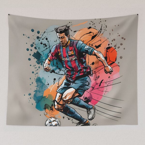 Item preview, Robert Lewandowski watercolor drawing designed and sold by Chop-nu.