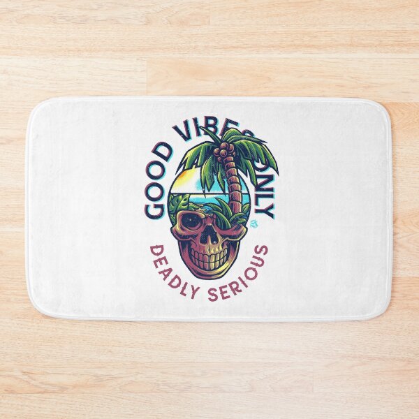 Item preview, GOOD VIBES ONLY - DEADLY SERIOUS designed and sold by Angoes25.