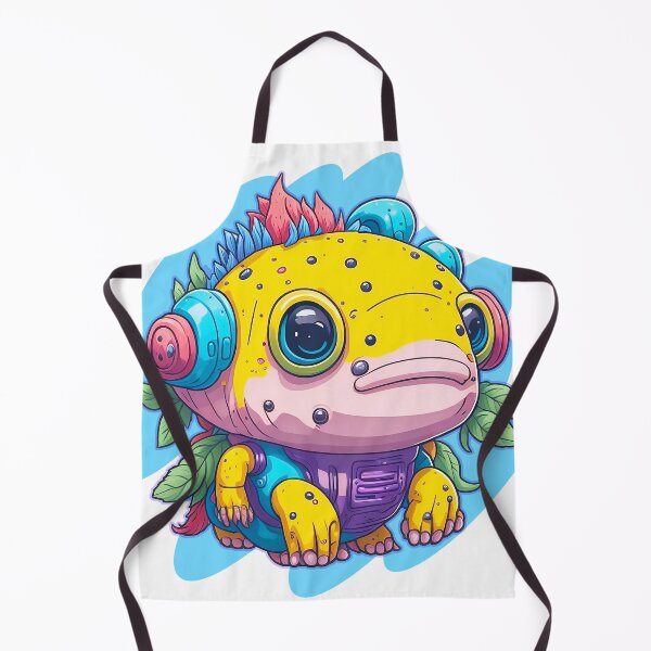 Aperçu de l'œuvre Robot mignon Axolotl_008 créée et vendue par kornkokoro.