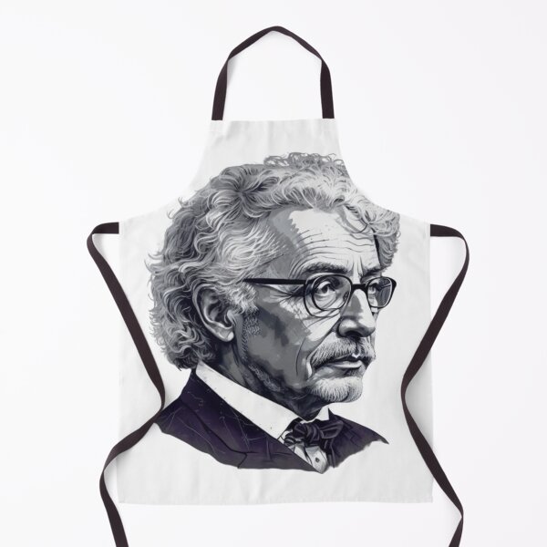 Item preview, Portrait of a Famous Scientist designed and sold by Hubert GrafikaExpressArtistry.