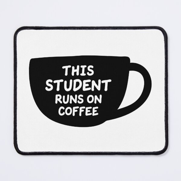 Item preview, This Student Runs On Coffee designed and sold by ScienceCorner.