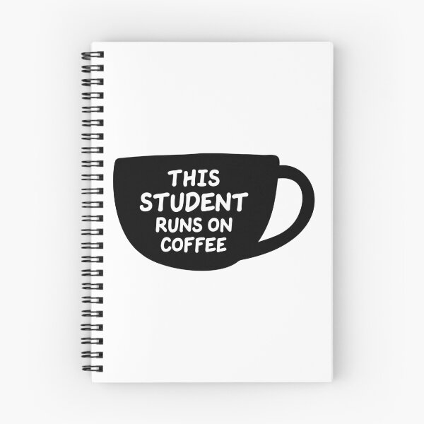 Item preview, This Student Runs On Coffee designed and sold by ScienceCorner.