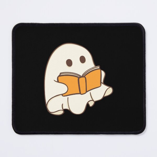 Item preview, Cute halloween ghost reading book designed and sold by Mateusz Majcherek.