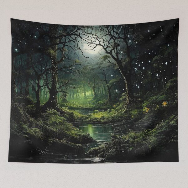 Item preview, Walking through the fairy forest designed and sold by AM FineArtPrints.