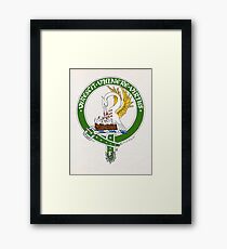 Clan Stewart Scottish Crest Framed Print