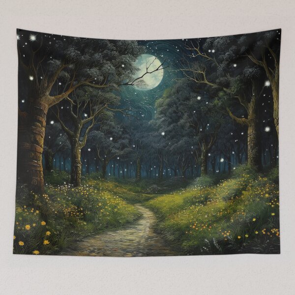 Item preview, Walking through the fairy forest designed and sold by AM FineArtPrints.