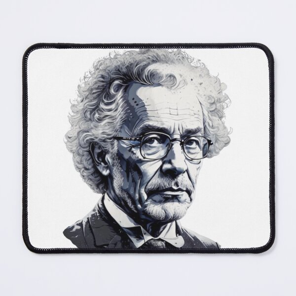 Item preview, Portrait of a Famous Scientist designed and sold by Hubert GrafikaExpressArtistry.
