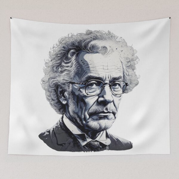 Item preview, Portrait of a Famous Scientist designed and sold by Hubert  GrafikaExpressArtistry.