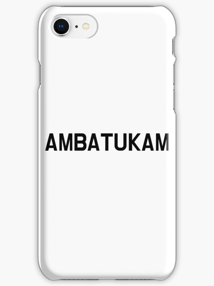 Dreamybull Ambatukam funny meme | iPhone Case