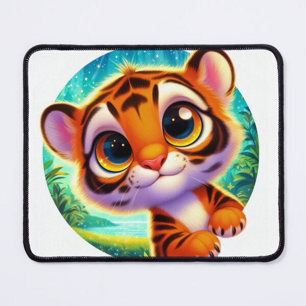 Item preview, Adorable Baby Tiger Art designed and sold by Vaidustock.