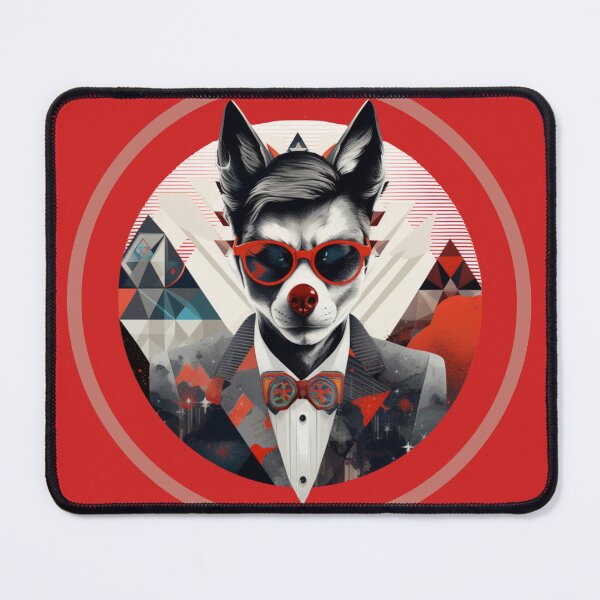 Item preview, STYLISH DOG SURREALISM 3 designed and sold by justyna-s28.