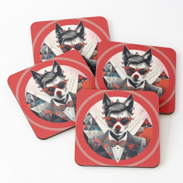 Item preview, STYLISH DOG SURREALISM 3 designed and sold by justyna-s28.