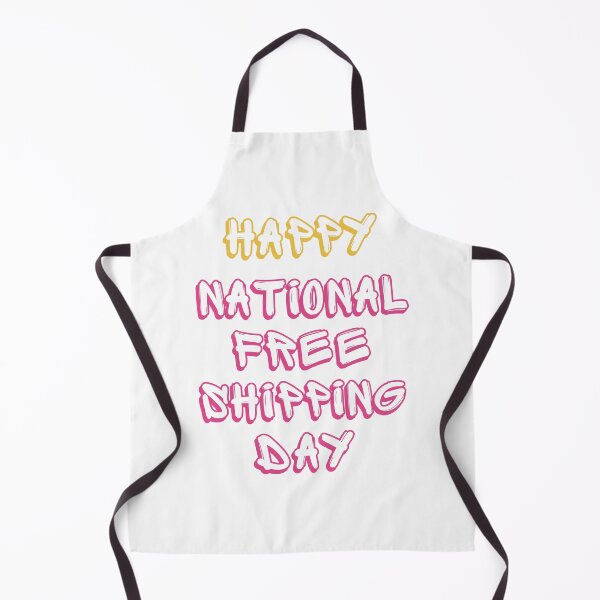 Item preview, Happy National Free Shipping Day designed and sold by Simo0455.