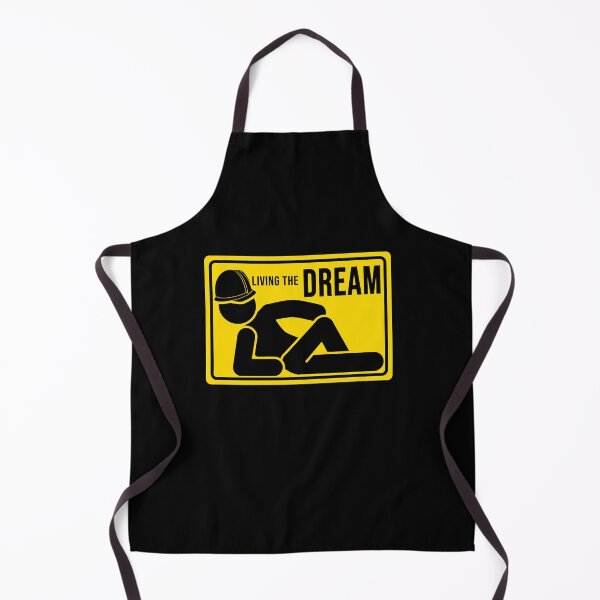 Item preview, Funny Construction phrase living the dream designed and sold by DisenyosDeMike.