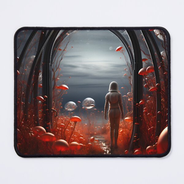 Item preview, Alien Woman in Greenhouse designed and sold by oilidesing.