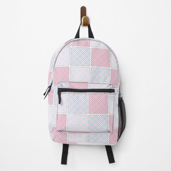 Item preview, Pink Plaid Patchwork designed and sold by Inspirarmi-.