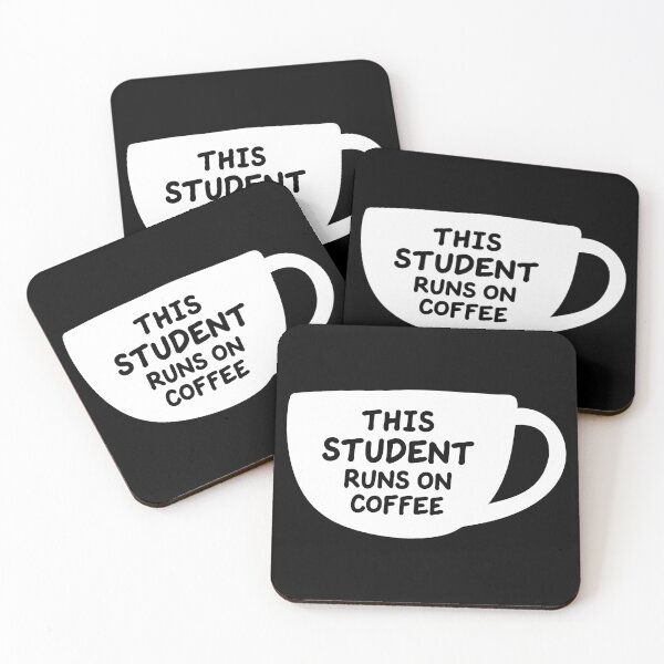 Item preview, This Student Runs On Coffee designed and sold by ScienceCorner.