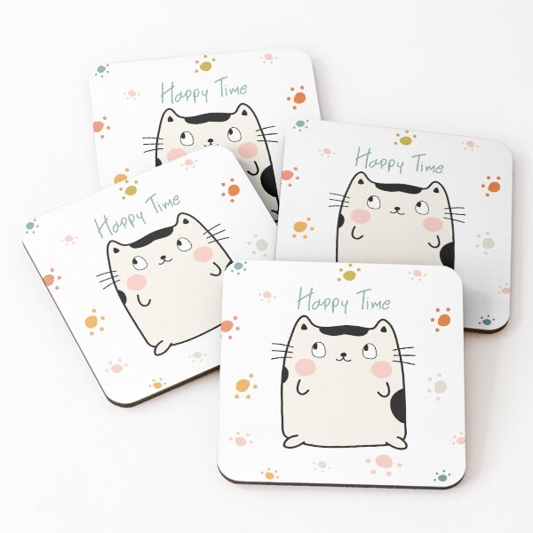 Item preview, Cat happy time very happy designed and sold by ipuyida1.