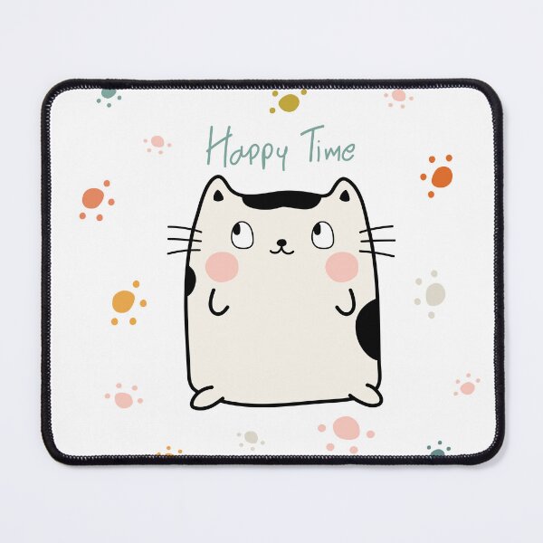 Item preview, Cat happy time very happy designed and sold by ipuyida1.
