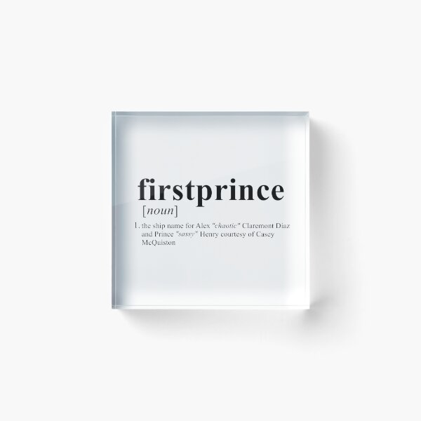 Item preview, firstprince definition designed and sold by saragiampy.