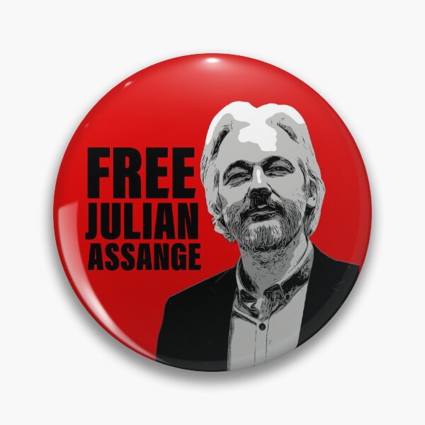 Item preview, FREE JULIAN ASSANGE designed and sold by sourceoflife.