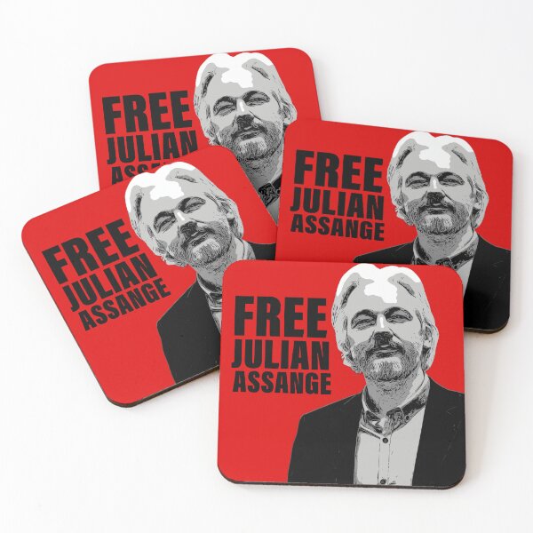 Item preview, FREE JULIAN ASSANGE designed and sold by sourceoflife.