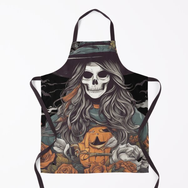 Item preview, The Halloween Skull Sorceress designed and sold by LuizSilva1983.