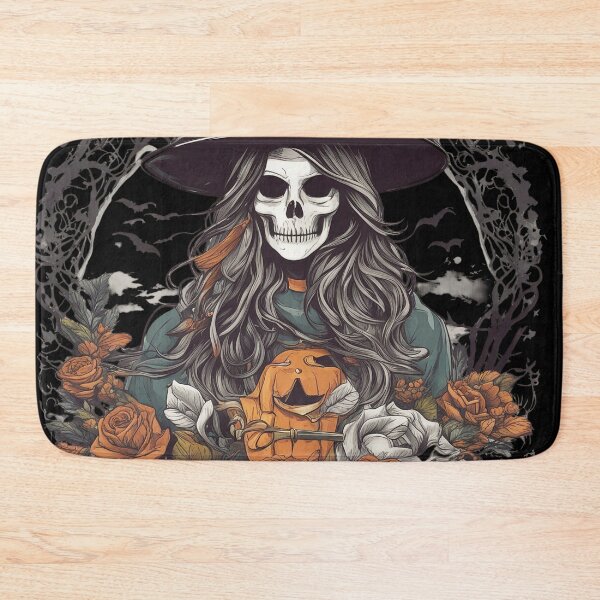 Item preview, The Halloween Skull Sorceress designed and sold by LuizSilva1983.