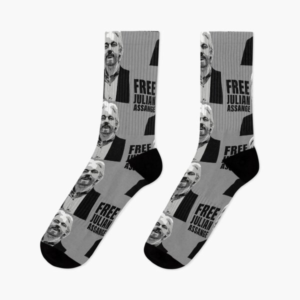 Item preview, FREE JULIAN ASSANGE designed and sold by sourceoflife.