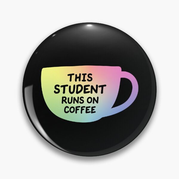 Item preview, This Student Runs On Coffee designed and sold by ScienceCorner.