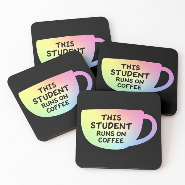 Item preview, This Student Runs On Coffee designed and sold by ScienceCorner.