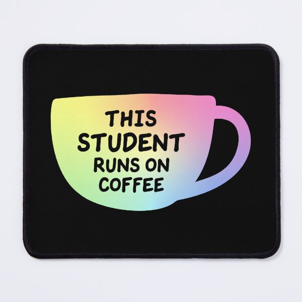 Item preview, This Student Runs On Coffee designed and sold by ScienceCorner.