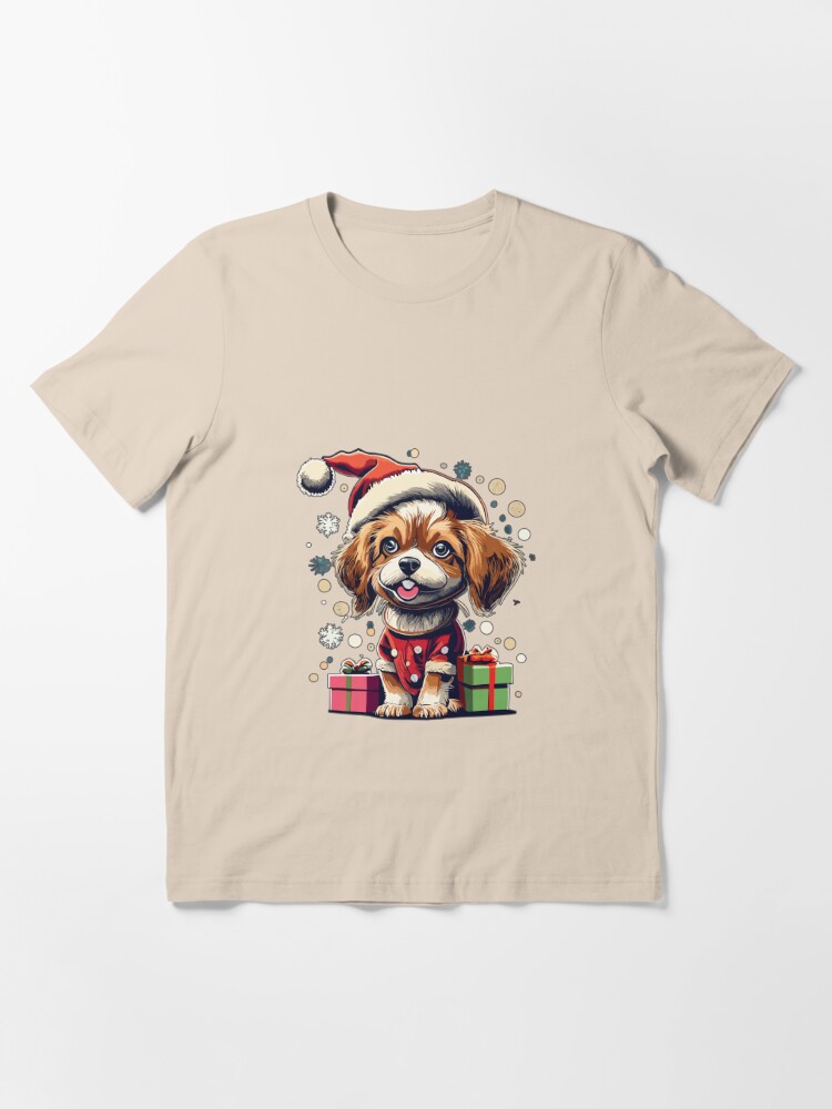 Disover Happy Dog Christmas Celebration Essential T-Shirt