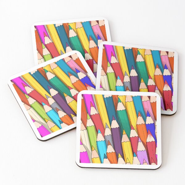 Item preview, I Love Coloring Pattern designed and sold by RetroPrints.