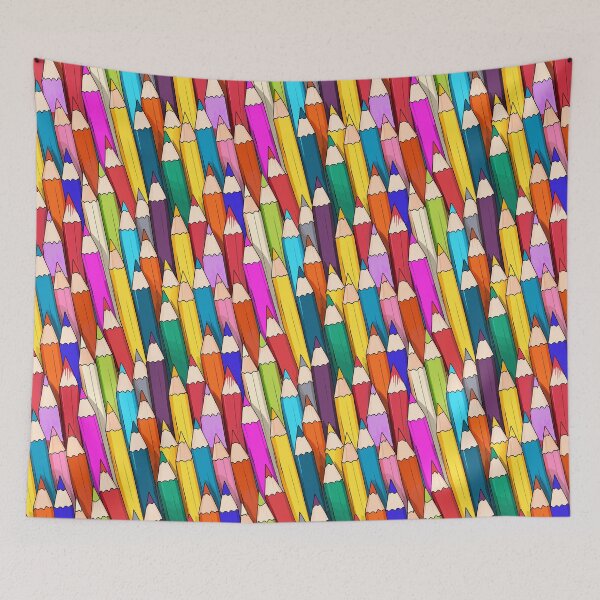 Item preview, I Love Coloring Pattern designed and sold by RetroPrints.