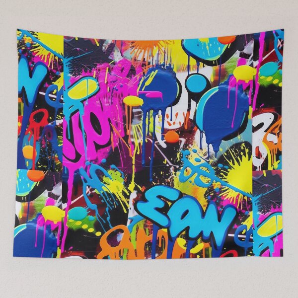 Item preview, Color Vibrations: Street Graffiti on the Mural designed and sold by Piotrek0001.