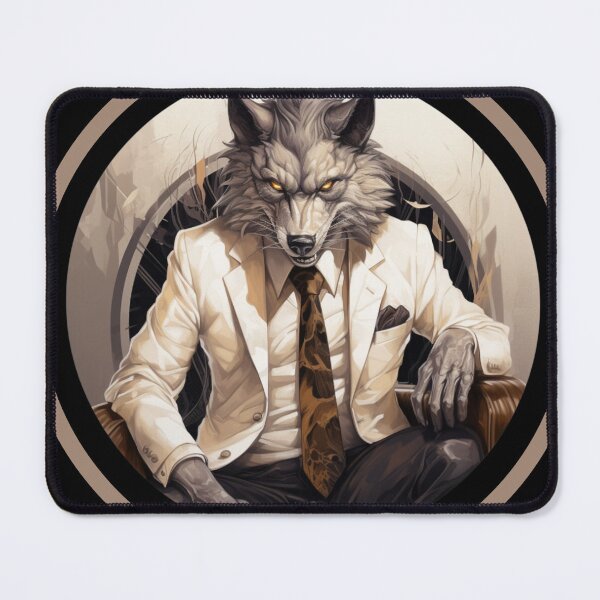 Item preview, BUSINESS WOLF IN SUNGLASSES RETRO 11 designed and sold by justyna-s28.