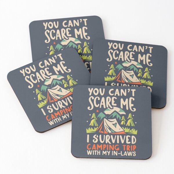 Item preview, Survived Camping with In-Laws - Bring on the Laughs designed and sold by CraftCharm.