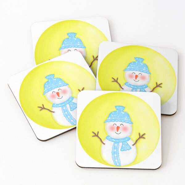 Item preview, Snowman and full moon  designed and sold by Onanong2531.